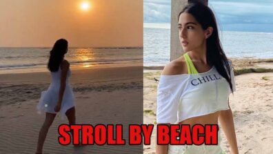 Sara Ali Khan’s stroll by beach video makes fans go aww