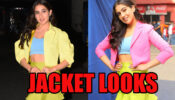 Sara In Yellow Crop Top Jacket Vs In Pink Crop Top Jacket? Which Look Of Her Did You Like The Most?