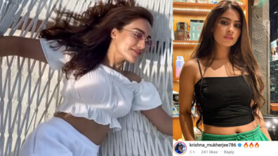 Saturday vibes: Surbhi Jyoti’s superhot beach avatar in white makes ‘Naagin’ Krishna Mukherjee feel the heat