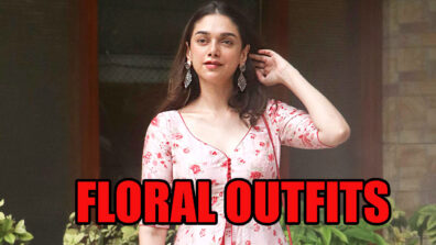 Say Yes To Floral Printed Dresses And Steal Fashion Styles From Aditi Rao Hydari