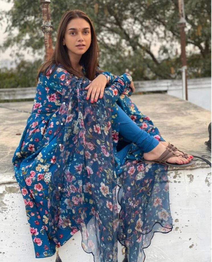 Say Yes To Floral Printed Dresses And Steal Fashion Styles From Aditi Rao Hydari - 4