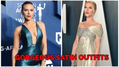 Scarlett Johansson Took Millions Of Hearts With Her Gorgeous Satin Looks