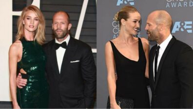 See This Gorgeous Pictures Of Jason Statham With His Wife Rosie Huntington Whiteley: They Both Look Brilliant Together