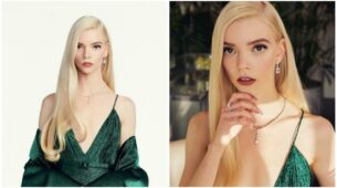 This Is Breathtaking: Anya Taylor Joy Looks Stunning In Golden Embellished Dress