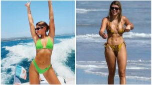Add this exotic bikini collection from Sofia Richie to your vacation wardrobe