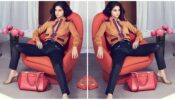 Selena Gomez looks like a dream in corset style belted thigh slit outfit, pictures here