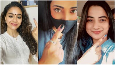 Selfie Clicked By Keerthy Suresh To Namitha Pramod After Voting