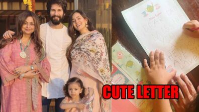 Shahid Kapoor’s daughter Misha’s cute letter for Dadi Neelima Azeem will melt your heart