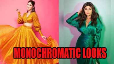 Shilpa Shetty In Yellow Vs In Green: Which Monochromatic Looks Of Her Are Your Favourite?