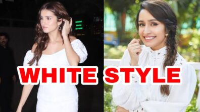 Shraddha Kapoor To Tara Sutaria: Bollywood Celebs Who Always Rocked The White Look