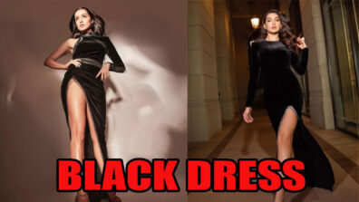 Shraddha Kapoor Vs Nora Fatehi: Who Rocked The Black Thigh Slit Dress Flawlessly? Vote Now