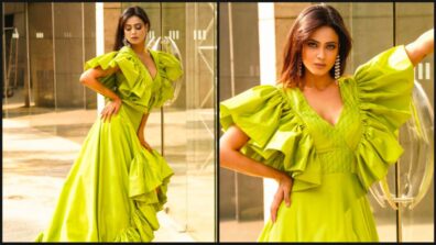 Shweta Tiwari Looks Mesmerizing In All Green Gown, See Here