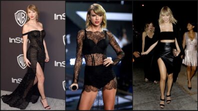 Sneak Peek From Taylor Swift’s Black Outfit Collection, Looks Rocking And Classy