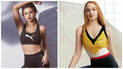 Sophie Turner To Selena Gomez: Hollywood Celebs Looks Stunning In Sports Bra, Don’t Miss These Looks