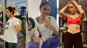 [South Babes]: Kajal Aggarwal Vs Keerthy Suresh Vs Tamannaah Bhatia: Who has the hottest workout pose? Vote now