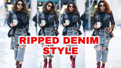 Spin Up For Your OOTD With Ripped Jeans, Inspired By Priyanka Chopra