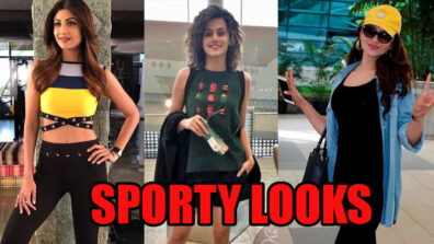 Sporty Classy Looks Of Shilpa Shetty, Taapsee Pannu and Urvashi Rautela, Have A Look