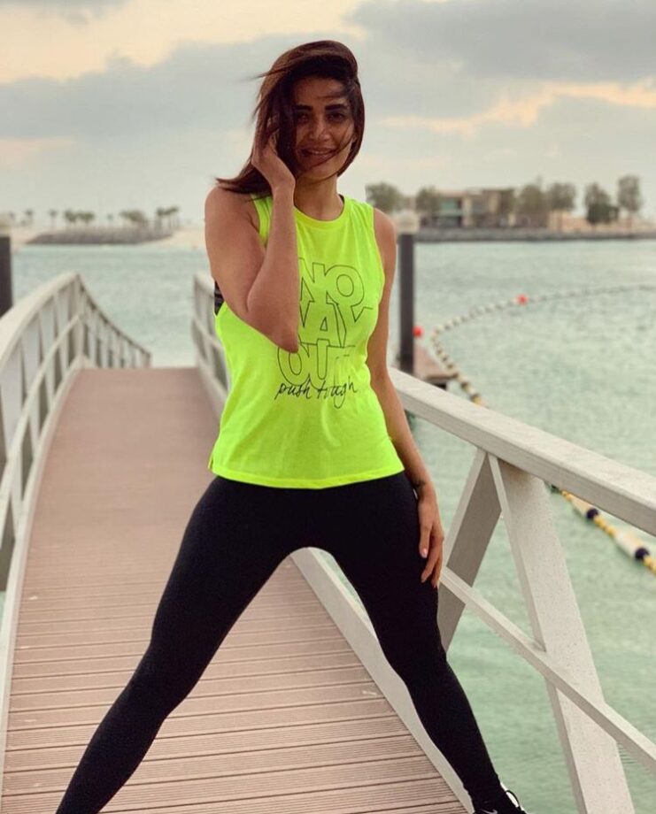 Sporty Looks Of Nikki Tamboli Vs Karishma Tanna: Who Got Your Heart? - 1