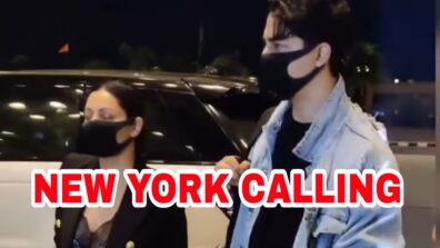 Spotted: Gauri Khan & Aryan Khan caught on camera leaving for New York, see pics