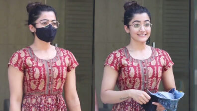 Spotted: Rashmika Mandanna looks super cute in Indo-Western designer outfit, fans call her ‘cutest’