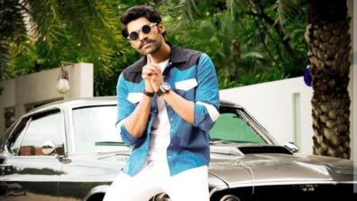 Sreenivas Bellamkonda Looks Super Dashing In All White With Blue Open Shirt, See Here