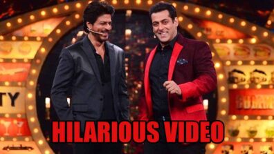 HILARIOUS: When Salman Khan & Shah Rukh Khan Played A Fun Segment With Each Other On Bigg Boss