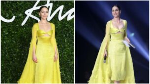 Throwback To Times When Emilia Clarke Looked Super Bright In Yellow Dress At 2019’s British Fashion Awards