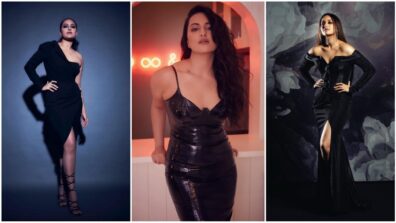 Style File: Top Looks Of Sonakshi Sinha In Black Dresses Are Here, Have A Look