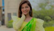 Summer Saree looks of Rubina Dilaik in yellow and green are gorgeous