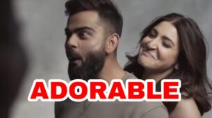 Super Cute Video: Anushka Sharma lifts Virat Kohli with both her arms, his reaction is priceless