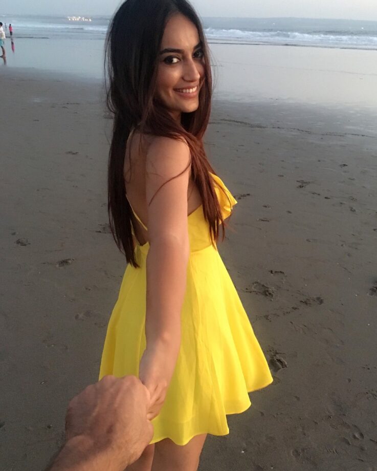 Take Cues From Surbhi Jyoti’s Superb Beach Outfit Collection To Slay At Your Vacation - 2