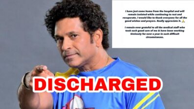 Thank you all for the prayers & wishes – Sachin Tendulkar shares thanskgiving note after getting discharged from hospital