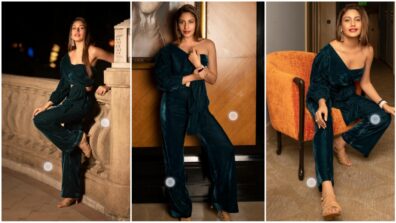 The latest looks of Surbhi Chandna in velvet are absolutely stunning, must take a look