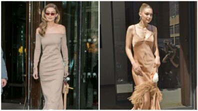 These Looks Of Gigi Hadid In Beige Will Take Your Heart By Storm