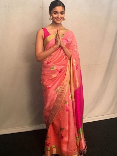 These Pictures Are Proof That Alia Bhatt Is Madly In Love With Sarees - 2