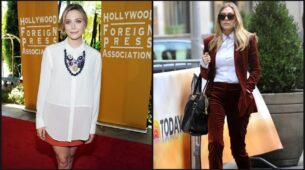 This Is How Elizabeth Olsen Teamed Up Her Shirt With Stylish Bottom Wears, See Pictures Here