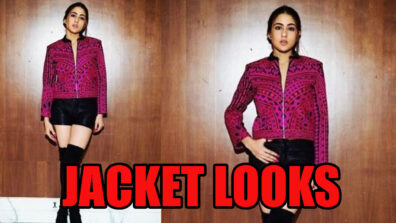 This Is How Sara Ali Khan Looks Fabulous Pairing Her Outfits With Stunning Jackets, See Pictures