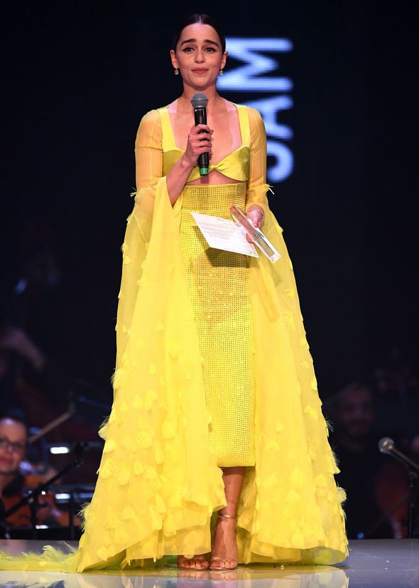 Throwback To Times When Emilia Clarke Looked Super Bright In Yellow Dress At 2019's British Fashion Awards 852465