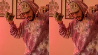 Tie-Dye Print Hoodie Look Of Raftaar Is Rocking