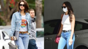 Times When Eiza Gonzalez Looked Fashionable As She Stepped Out In Casual Outfits