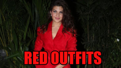 Times When Jacqueline Fernandez Stunned Netizens By Her Red Looks, See Here