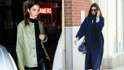 Times When Kendall Jenner Teamed Up Her Outfits With Long Jacket