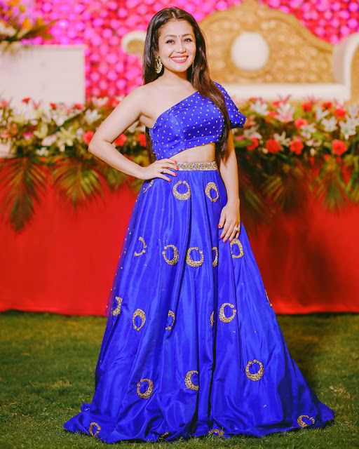 Times When Neha Kakkar Looked Drop-Dead Gorgeous In Shades Of Blue - 0