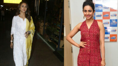 Times When Rakul Preet Singh Opted For Simple Kurta Looks