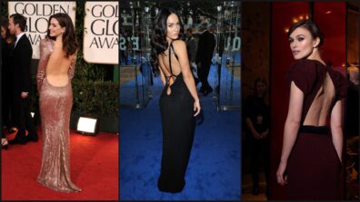 Times When These Beauties Slew The Backless Outfits Look: Megan Fox, Kiera Knightley, And Anne Hathaway