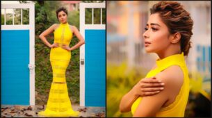 Tina Datta Dazzles In Yellow Dress: Check Out