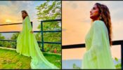 Tina Datta’s Green Ethnic Look Add-On To The Beauty Of Nature