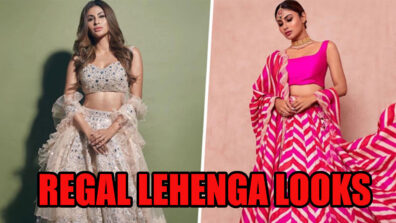 Top 3 Regal Looks Of Mouni Roy In Lehenga: See Pictures