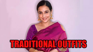 Traditional Is Love And These Looks Of Vidya Balan Are Proof, Go Have A Look