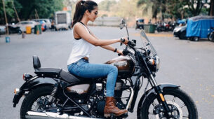 Unseen Moment: Malavika Mohanan is a bike-riding champion in real life, see picture